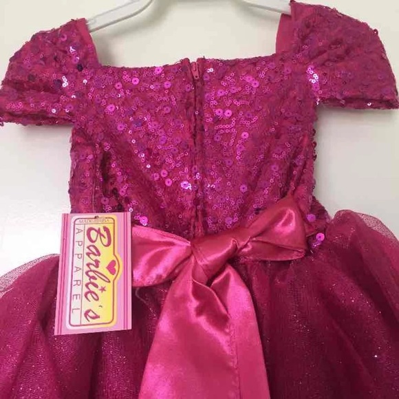 Sequin Pageant Girls Gown - Picture 3 of 4